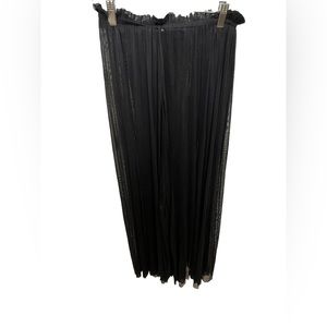 elena makri tegea black SILK cover up pants BRAND NEW WITH TAGS - swim, relax